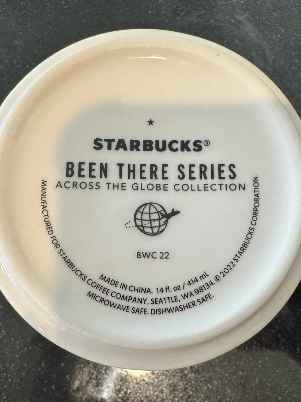 Starbucks white ceramic